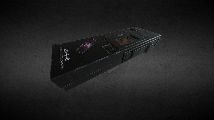 Tape recorder 3D Model