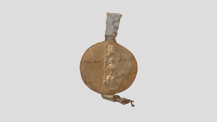 Edward III Brétigny Seal 3D Model