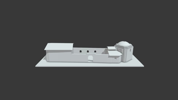 3D_Santuario Siriaco_2 3D Model