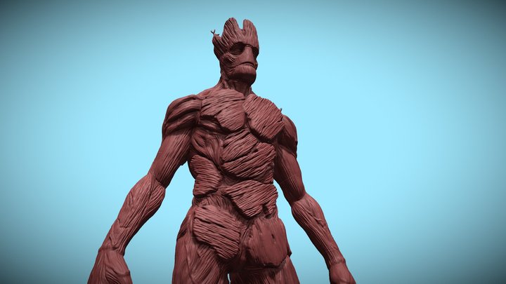 Groot 3D Model