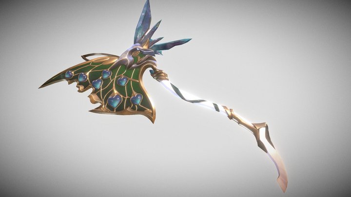One Handed Axe_32 3D Model