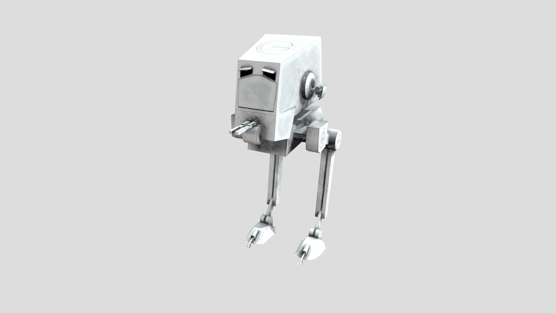 AT-ST - 3D model by Big_Jon98 [aafacf7] - Sketchfab