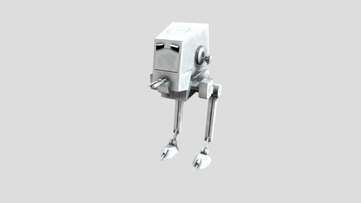 AT-ST 3D Model