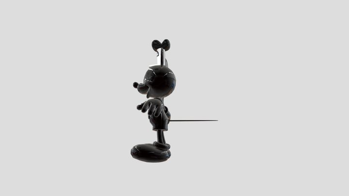 mickey-mouse-steamboat-willie-model 3D Model