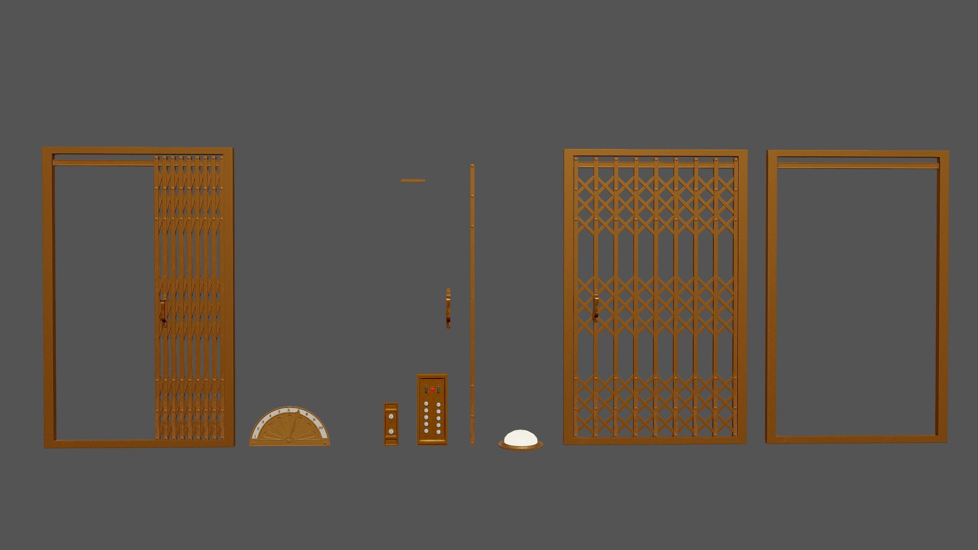 elevator environment kit — Sketchfab embed 3D viewer