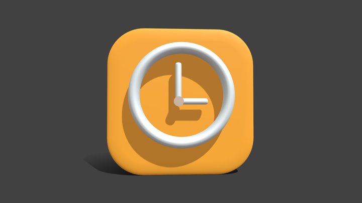 Clock 3D Model