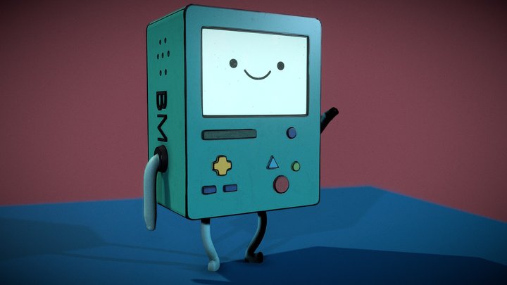 BMO with Innards 3D Model