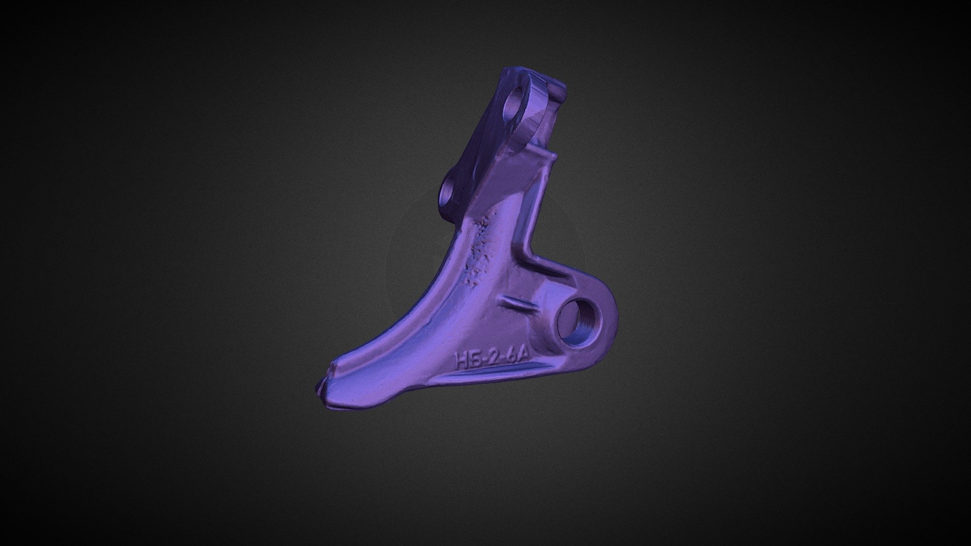 3D скан крепления троса - 3D model by SleepSlon [aafdef2] - Sketchfab