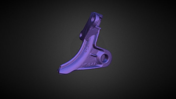 3D скан крепления троса 3D Model