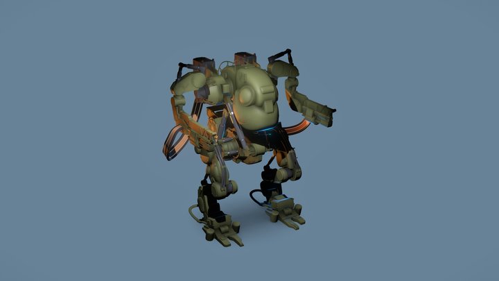 Mech 3D Model