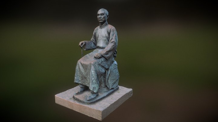 Sun Yat Sen Statue By ReMake 2017 3D Model