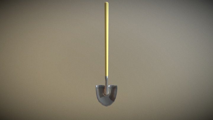 Generic Shovel 3D Model
