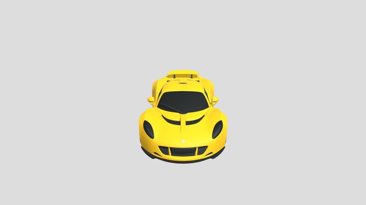 Hennessey Venom GT 3D Model