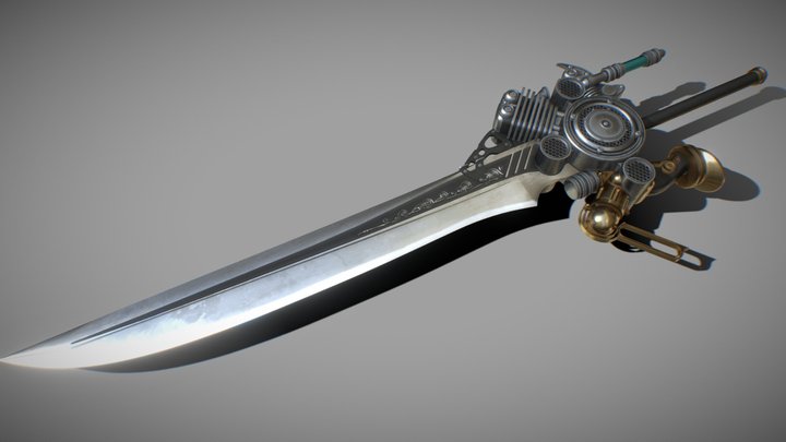 Engine Blade (Final Fantasy XV) 3D Model