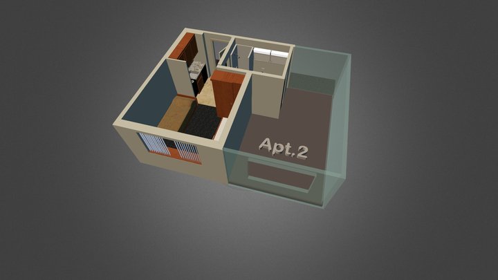 401 East Chalmers 3D Model