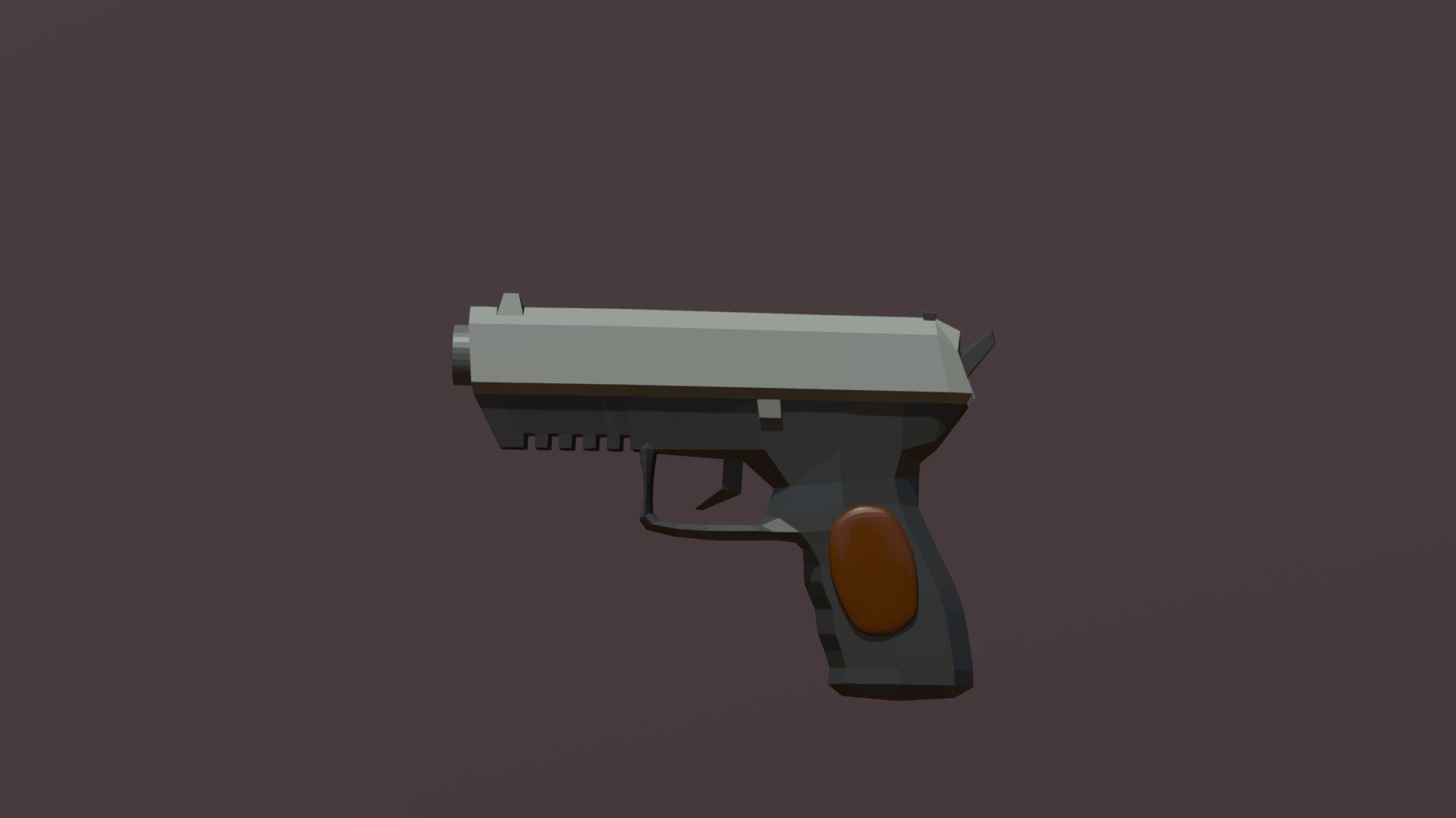 Pistol - Download Free 3D model by Mikl_Ray (@mikllray1) [ab04594 ...