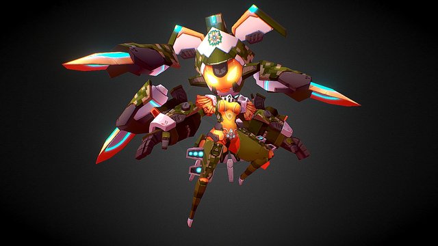 Vera Mutant Evolution 3D Model