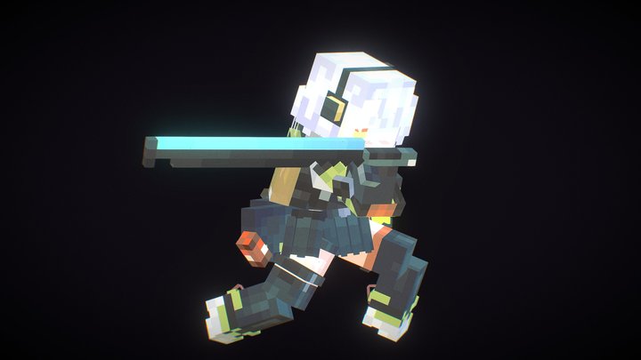 Anby | Blockbench 3D Model