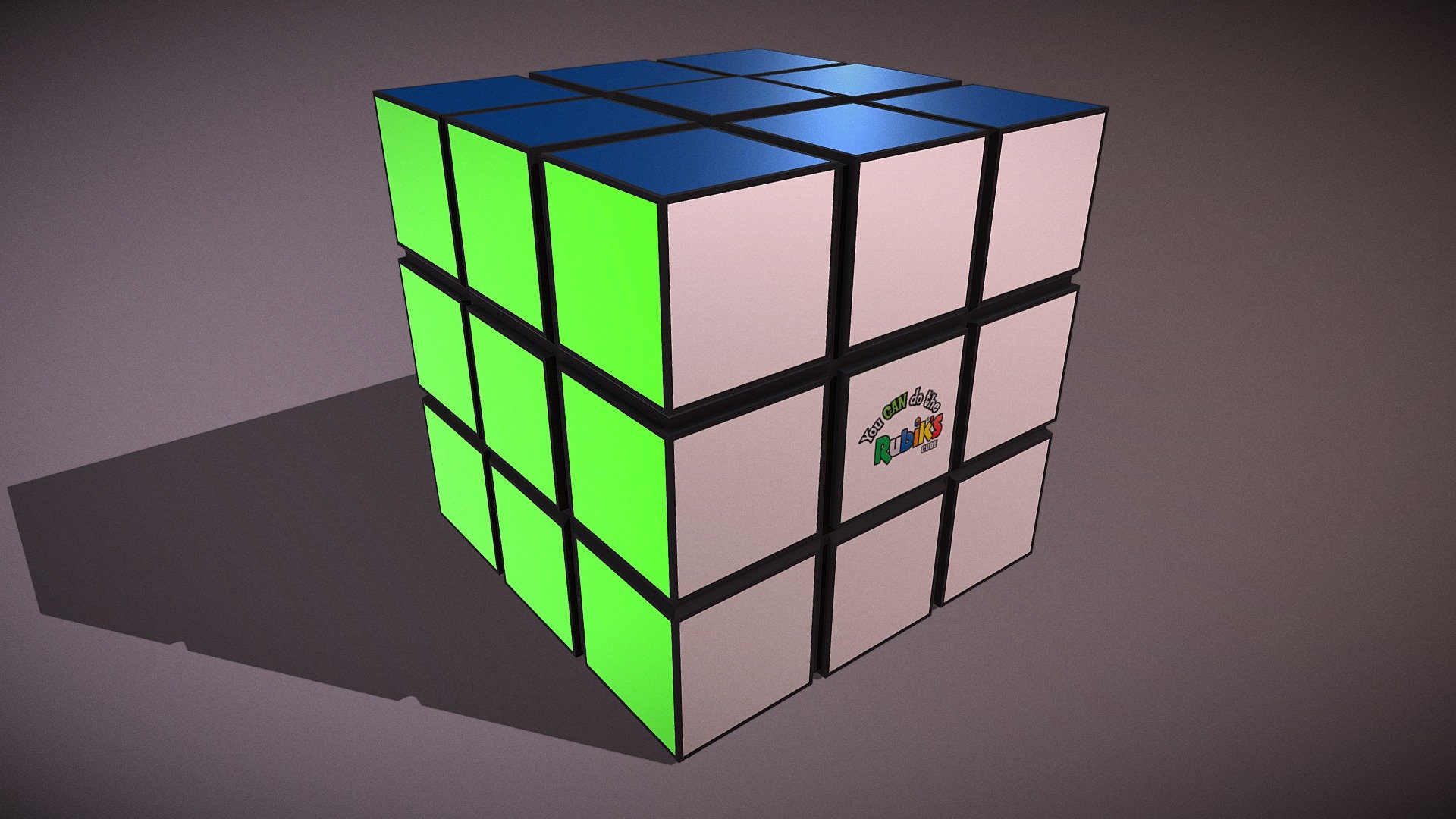 Rubik's Cube - Download Free 3D model by Anthony Yanez (@paulyanez ...