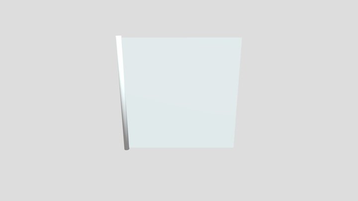 alembic flag for Yura 3D Model