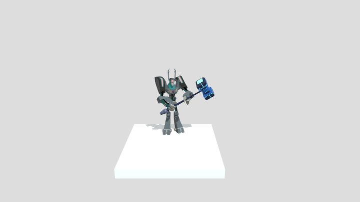 Transformers: Animated (SHOCKWAVE) 3D Model