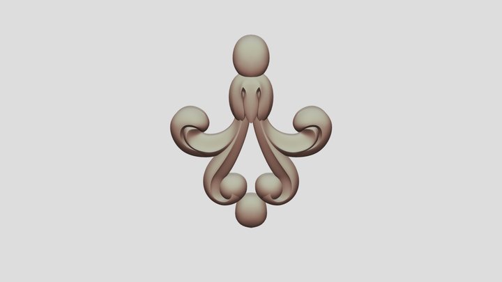 decor pattent 3d model