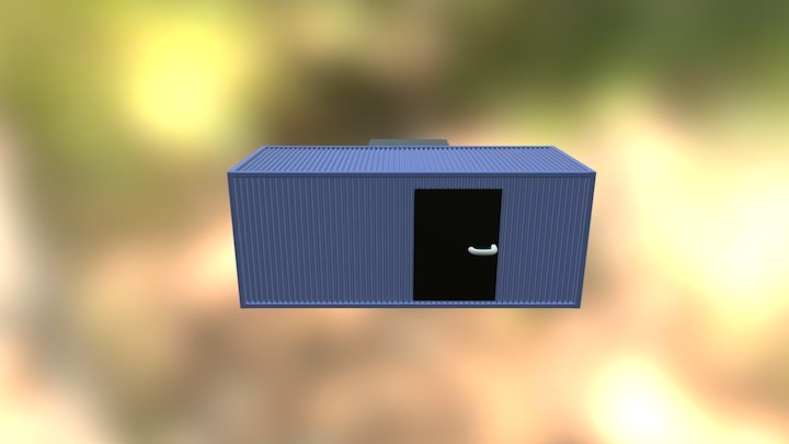 Shipping Container 28th March 2017 3D Model