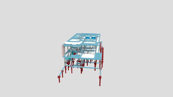 C3D - HIDRÁULICO - J5 - SAPEZAL 3D Model
