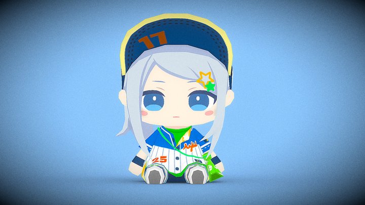 With This Pitch...! Mizuki – Free 3D Model STL
