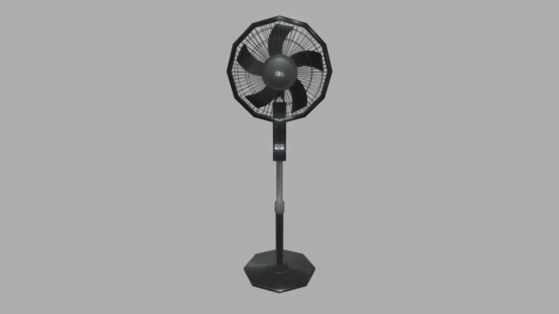 Floor fan low poly 3D model by katyayuneva [ab0a015] Sketchfab