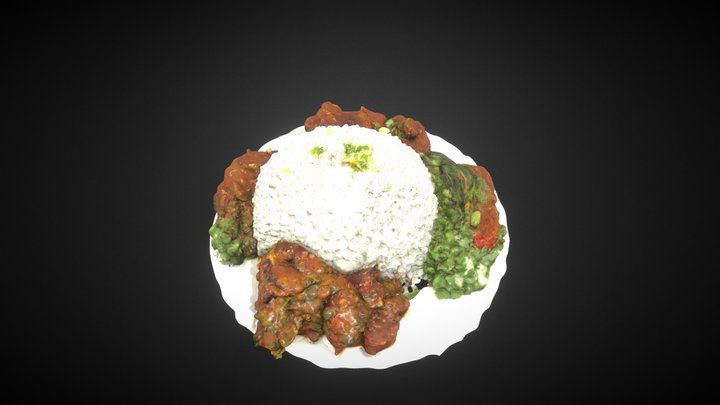 Nasi Padang 3D Model