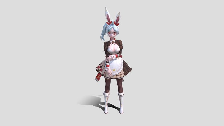 Atelier Sophie_tess (3D - handpainted) 3D Model