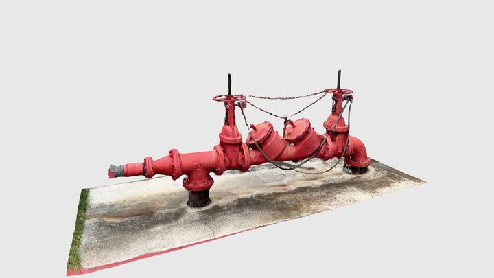 Sprinkler system 3D Model