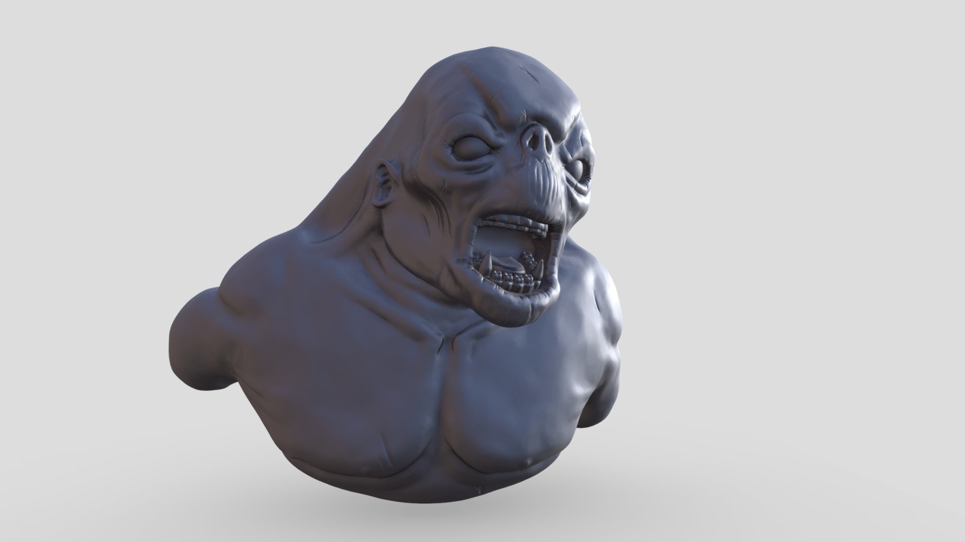 Cave Troll-Sculpt