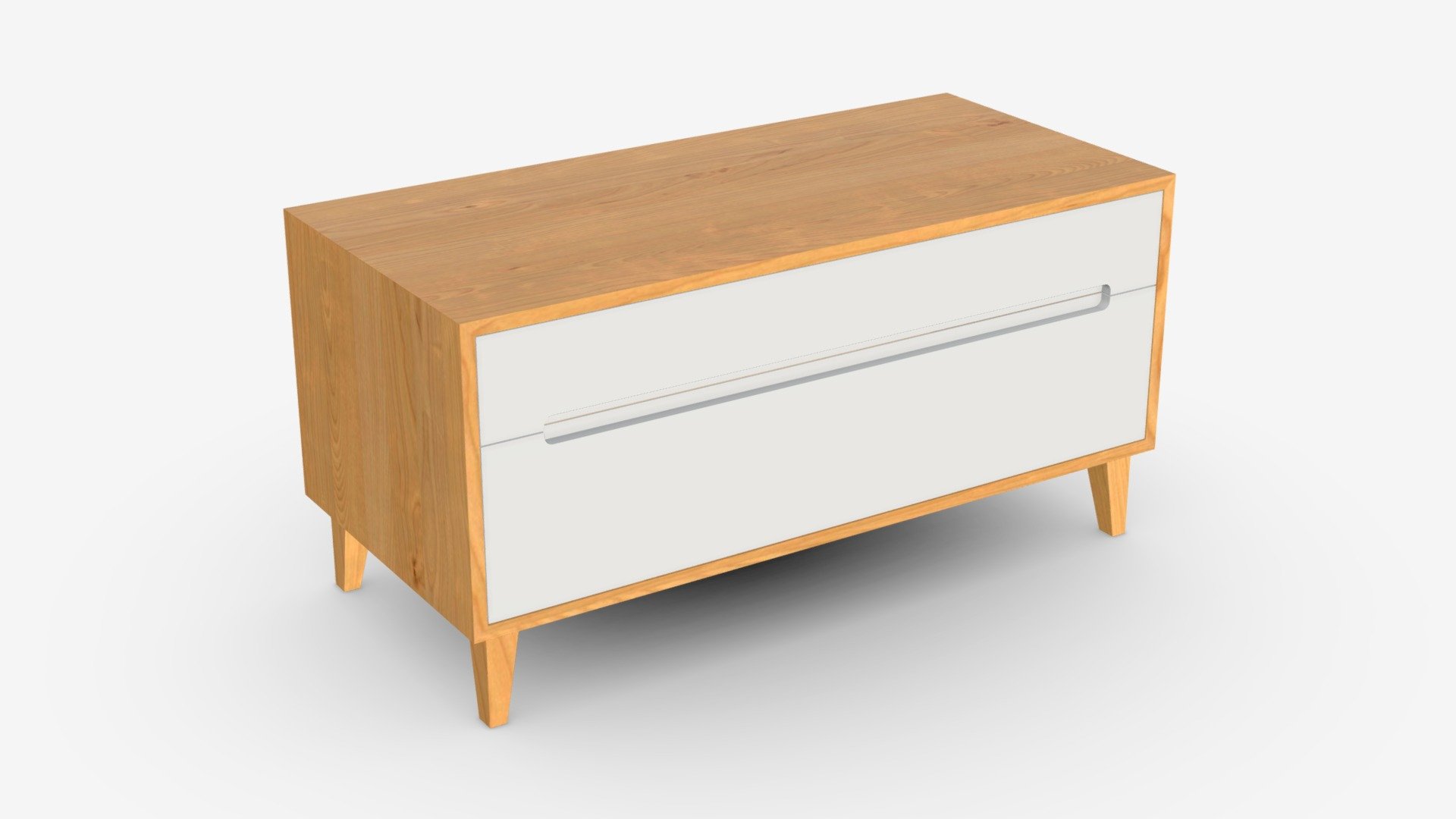 TV stand with drawers 03 — Sketchfab embed 3D viewer