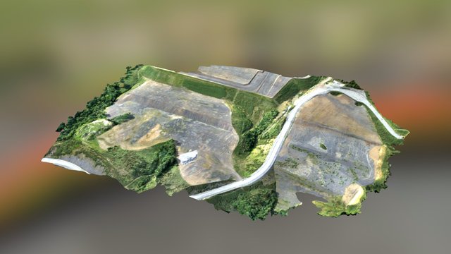 Vertedero Lasarte 3D Model