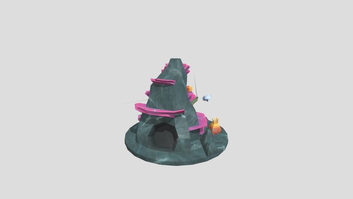 End Scene Under Wator 3D Model
