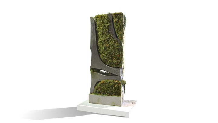 Moss Wall 3D Model