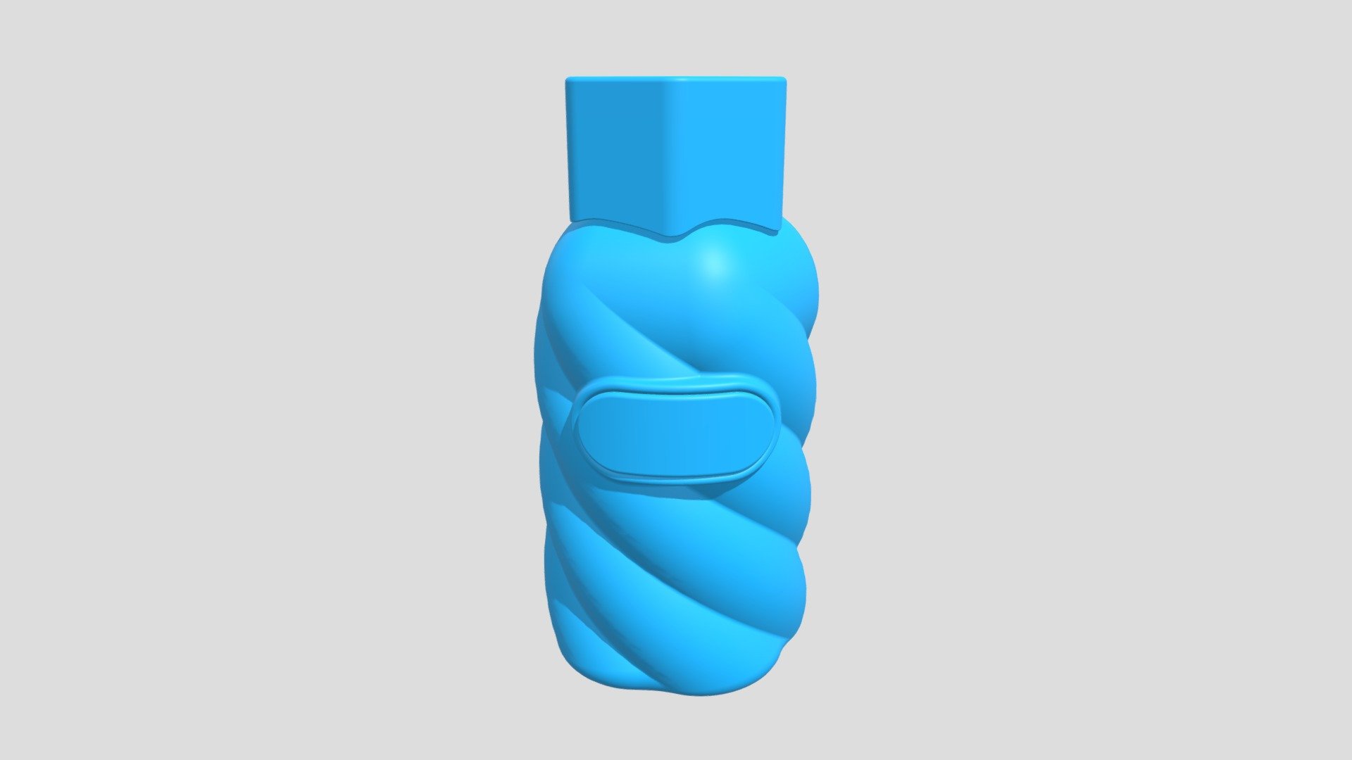 Flacon Parfum Homme Torsadé
