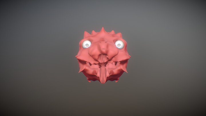 Dragon De Manon 8ans 3D Model