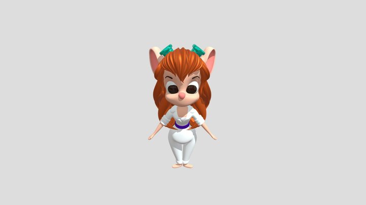 Mouse Blender 3D Model