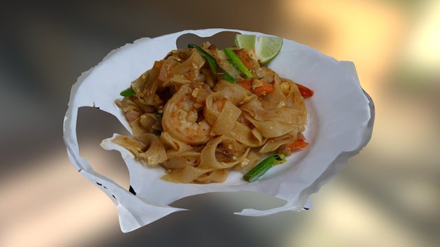 Kate's Pad Thai 3D Model