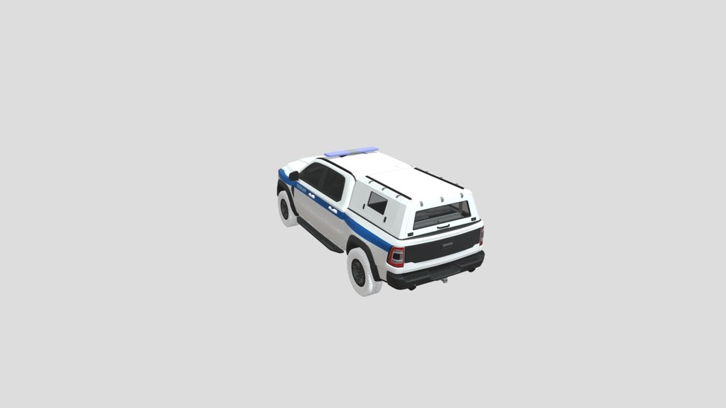 Dog  Pig Handlers Police Truck