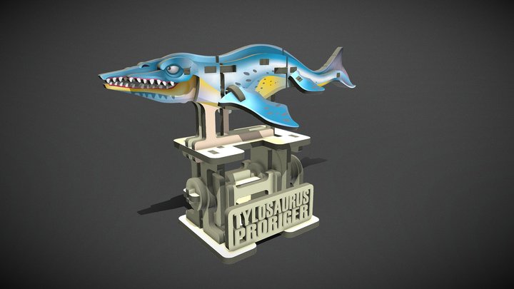 [DC-003] Tylosaurus Proriger 3D Model