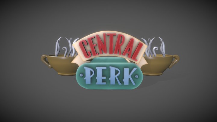 Central Perk 3D Model