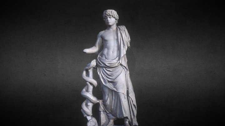 Young roman as Asklepios – Modelo 3D gratuito STL