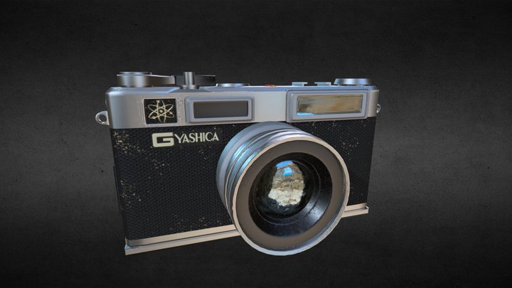 Yashica Camera by Rachael Okula 3D Model