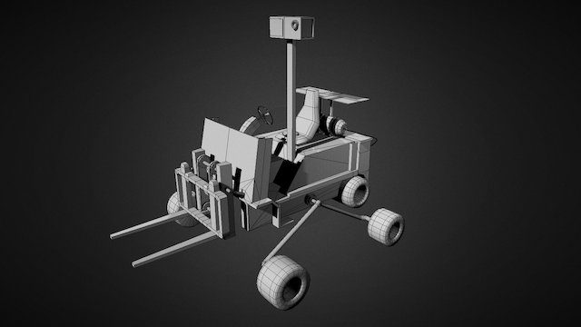 Moon Rock Collecter 3D Model