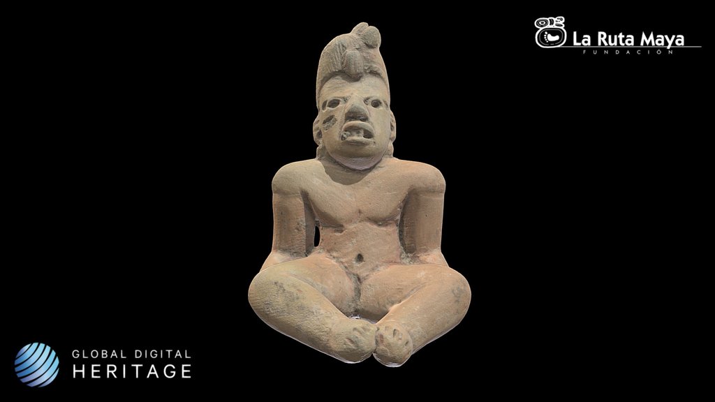 Olmec anthropomorphic figurine