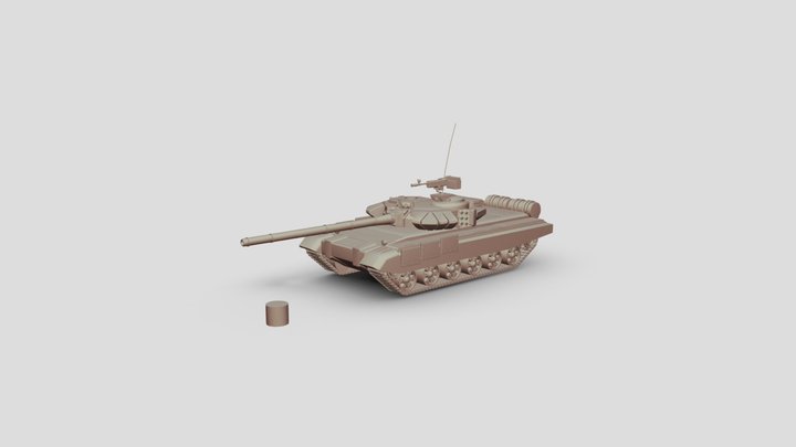 T90_V1 3D Model